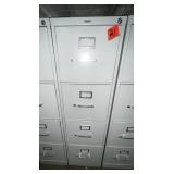 1 Allsteel metal filing cabinet