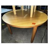 round wooden table