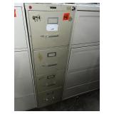 single metal  filing cabinet