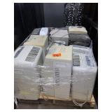 pallet of humidifiers/dehumidifiers/ info coming