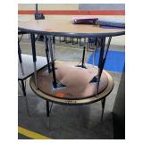 lot of 3 round tables