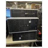 3 CPUs, no hard drives