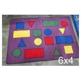 Classroom rug 6x4