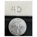 1 oz American Eagle Silver Dollar 2004