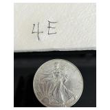 1 oz American Eagle Silver Dollar 1996