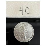 1 oz American Eagle Silver Dollar 1988