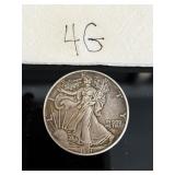 1 oz American Eagle Silver Dollar 1991