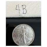 1 oz American Eagle Silver Dollar 1988