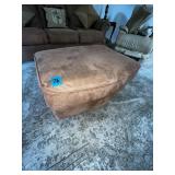 leather ottoman