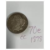 Carson City Silver Dollar 1878