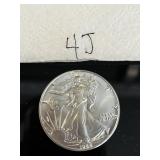 1 oz American Eagle Silver Dollar 1988