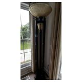 floor lamp, heavy metal