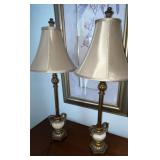 matching pair of lamps
