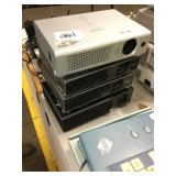 (4) Hitachi Projectors