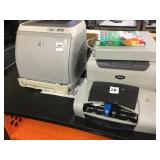 (3) Printers- HP, Brother