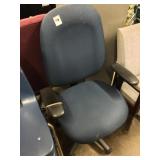 Office Chair, (5) Stationary Chairs