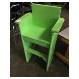 Green Wooden Chair