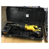DeWalt Sawzall 18V + Case, Battery and Charger