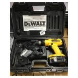 DeWalt 18V Drill + Case, Battery and Charger