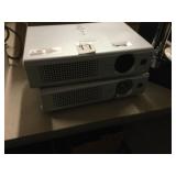 Lot of 2 Projectors