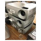 (3) InFocus Projectors