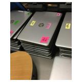 Stack of 10 HP Laptops