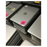 Stack of 10 HP Laptops