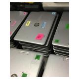 Stack of 10 HP Laptops