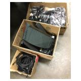 Box Lot Assorted Cords and electronics