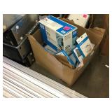 Box Lot of Cables, Toner, Ink etc