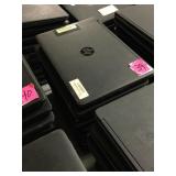 Stack of 10 HP laptops