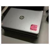 Stack of 5 HP Laptops