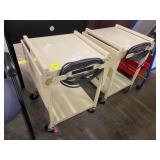 (2) Rolling Carts