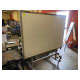 SmartBoard on Wheels with pen tray