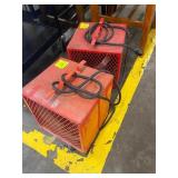 (2) Small heaters