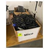 (2) Boxes of Keyboards and Cables