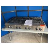 NEW 36 in x 48 in commerical  style gas cooktop