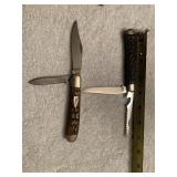 case and 1 stainless knife 7 inches