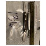 2 pocket knives 7 inch and 8 inch