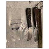 2 knives 6 inches  each