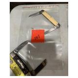 2 pocket knives 4 inches