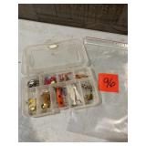 tacle box with msc fishing lures