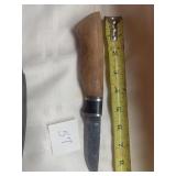 hele norway wood handle knife