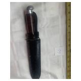 11 inch Western Bouder with case Knife