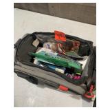tackle box with tackle lures msc