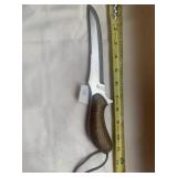 11 inch wood handle knife