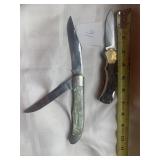 6 1/2 inch Puma and 9 inch green pearl look