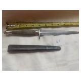 12 inch knife with case