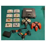 N64 w/ 8 games and controllers