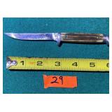 Queen Cutlery Knife Fixed Blade